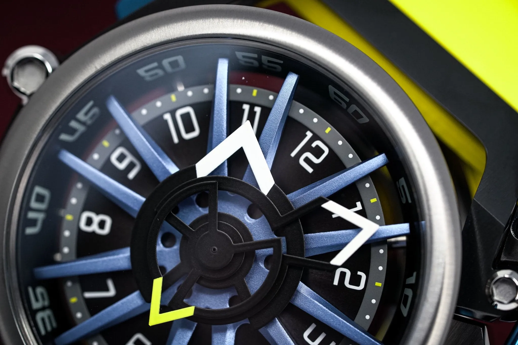 Mazzucato Reversible Watch RIM Yellow