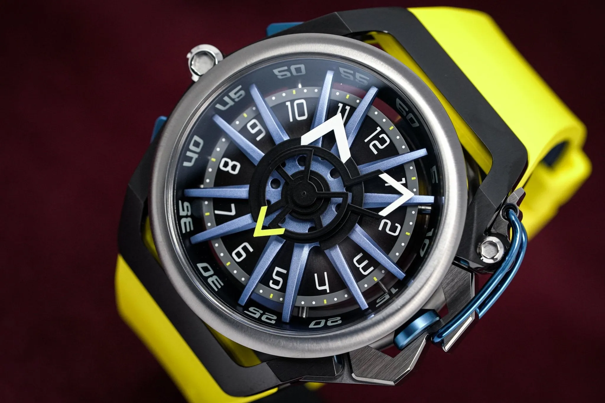 Mazzucato Reversible Watch RIM Yellow