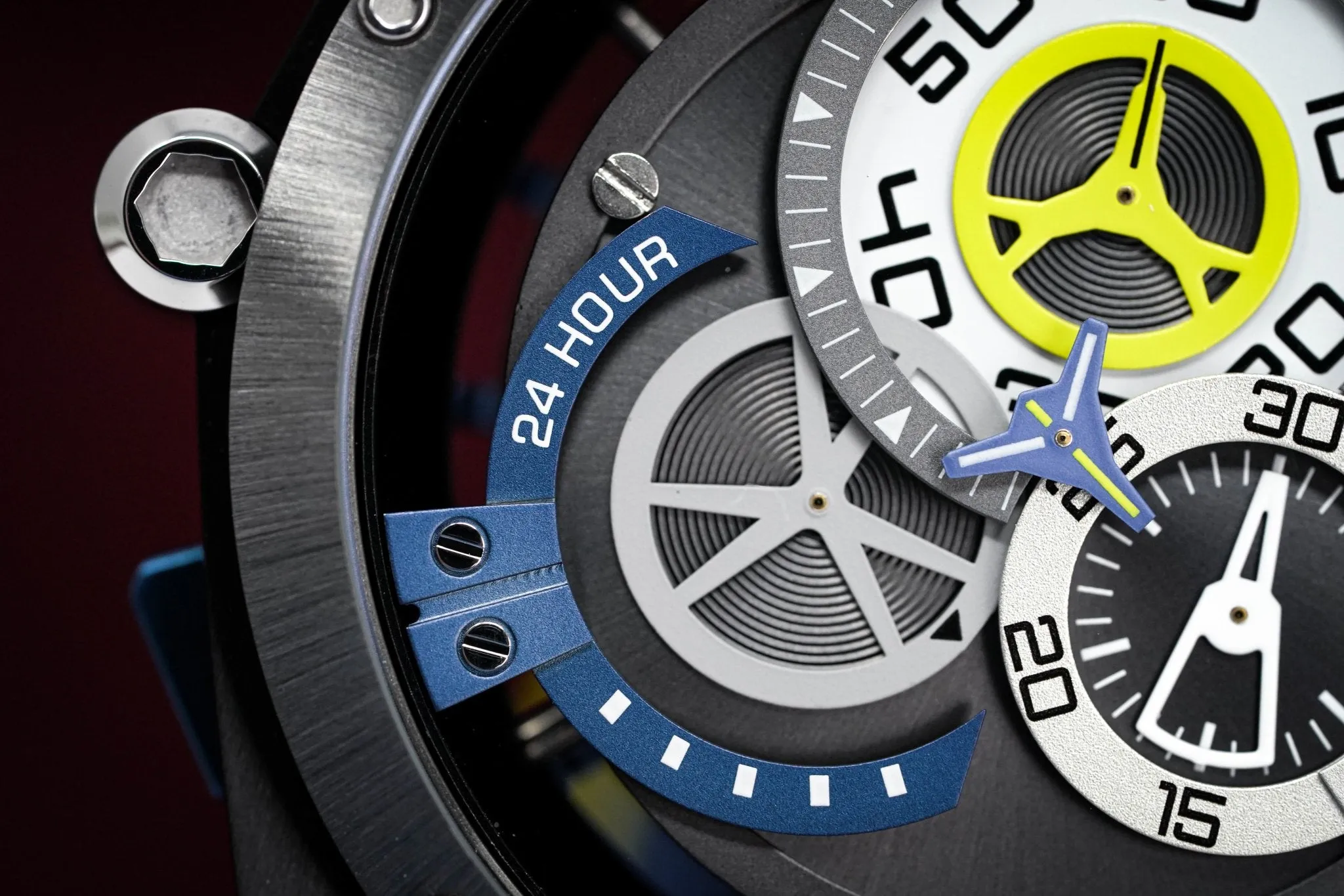 Mazzucato Reversible Watch RIM Yellow