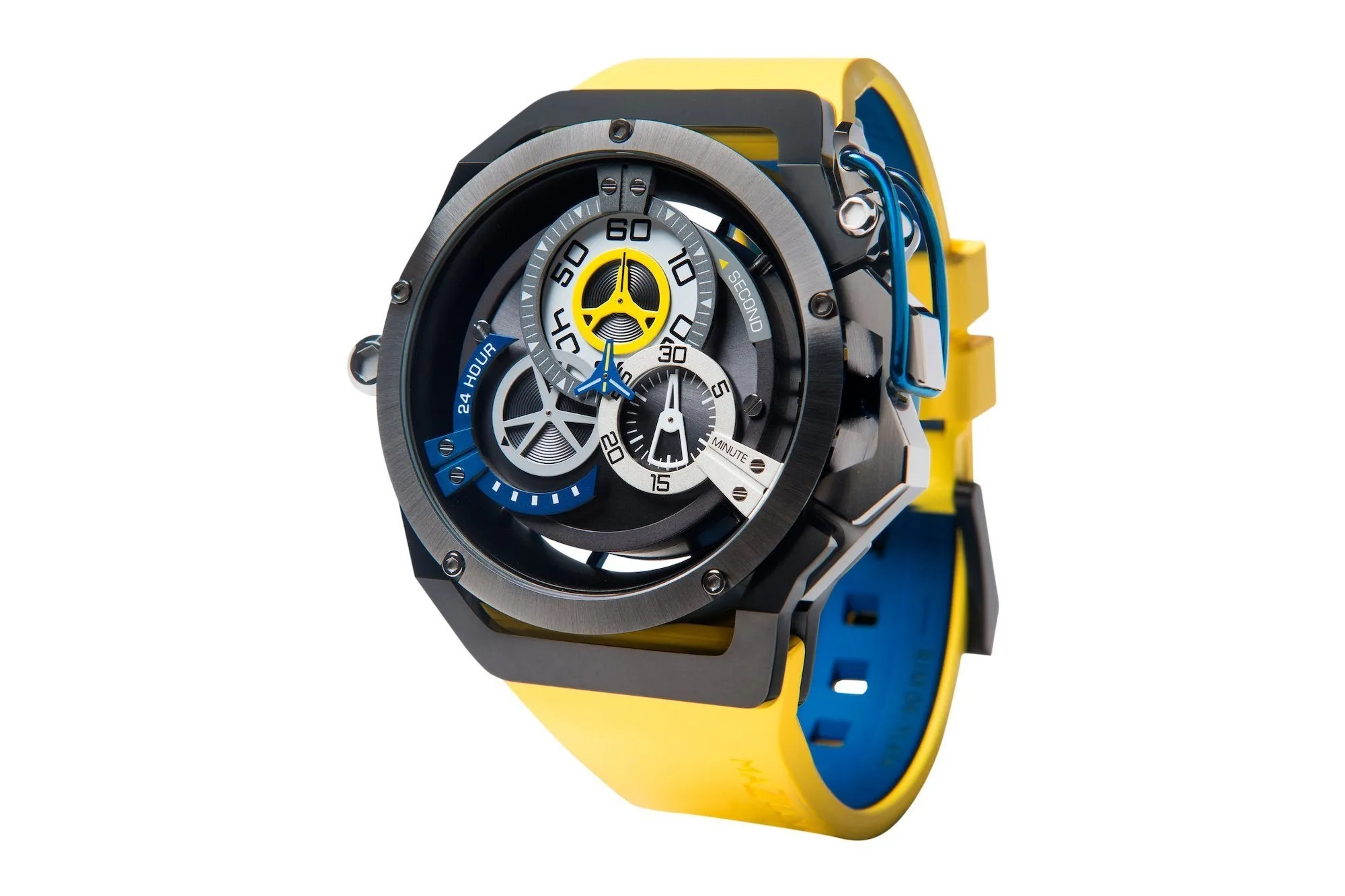 Mazzucato Reversible Watch RIM Yellow