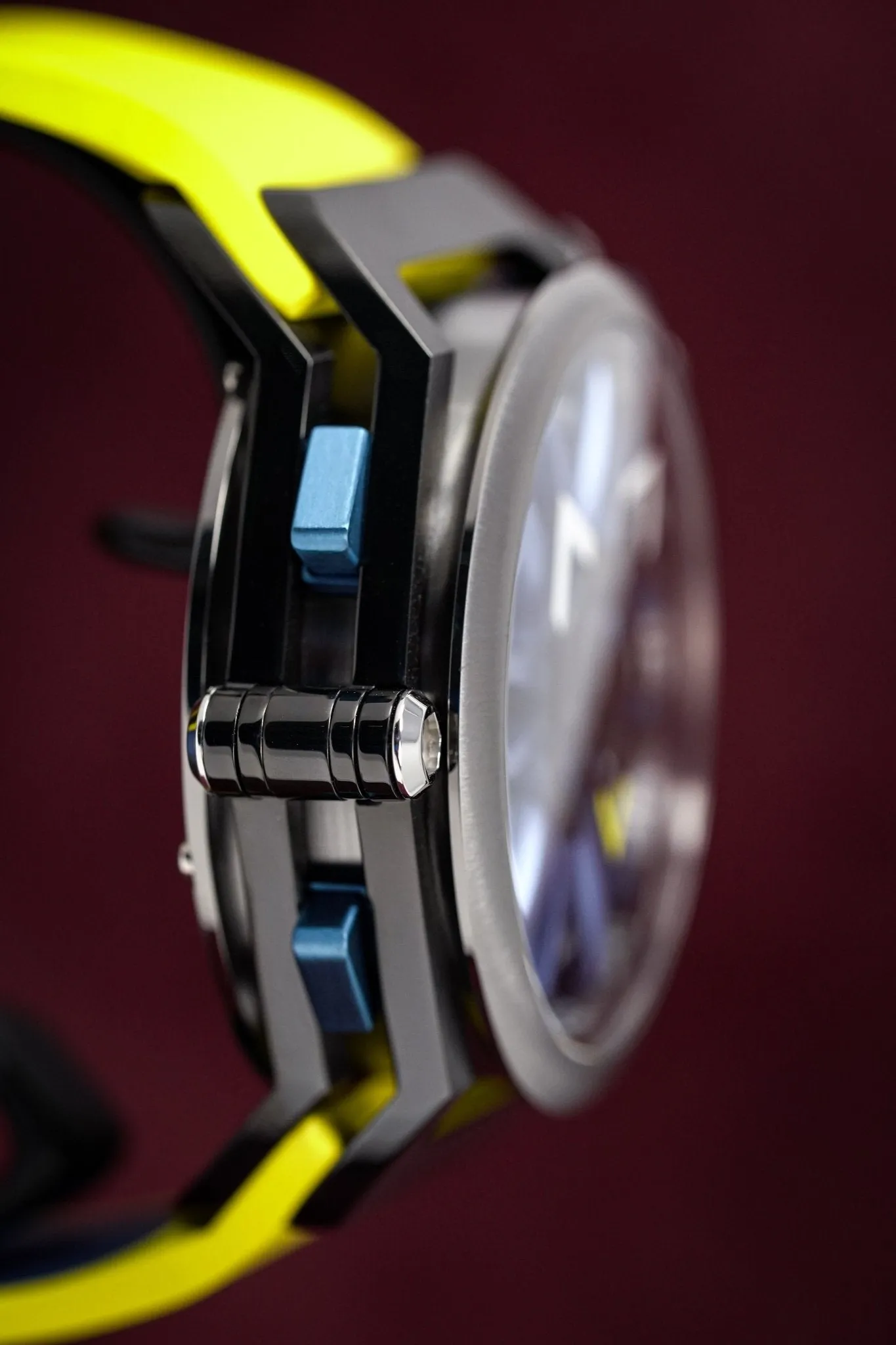 Mazzucato Reversible Watch RIM Yellow