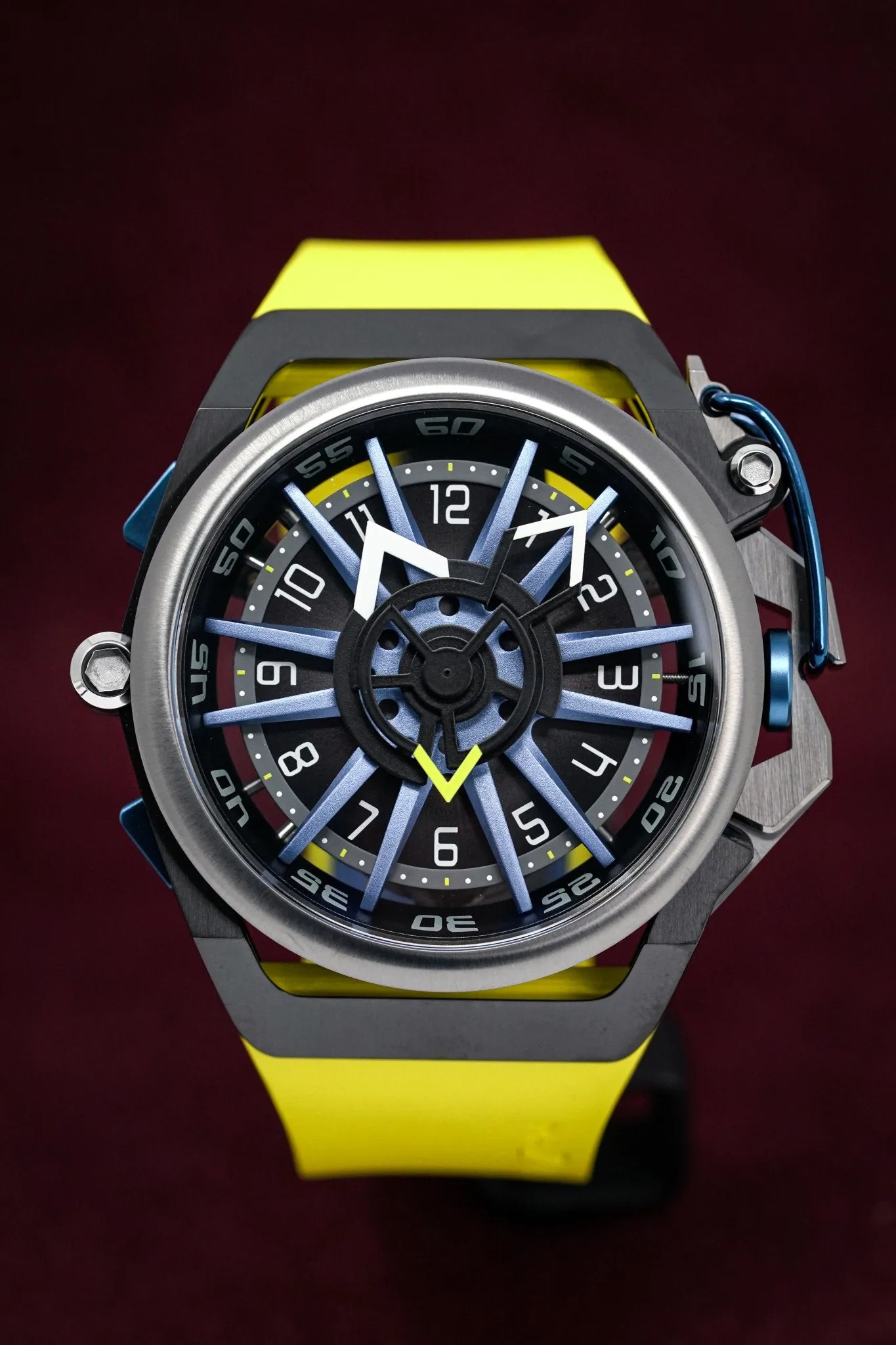 Mazzucato Reversible Watch RIM Yellow
