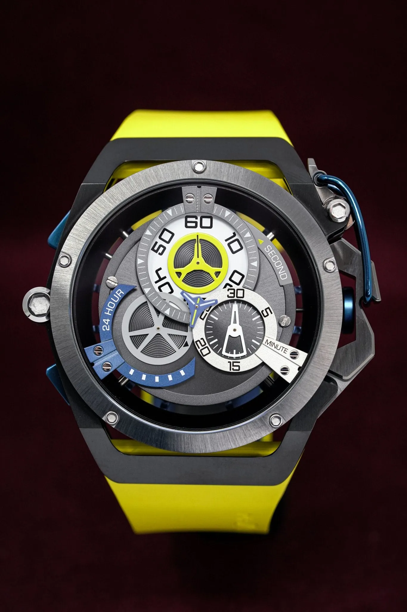 Mazzucato Reversible Watch RIM Yellow