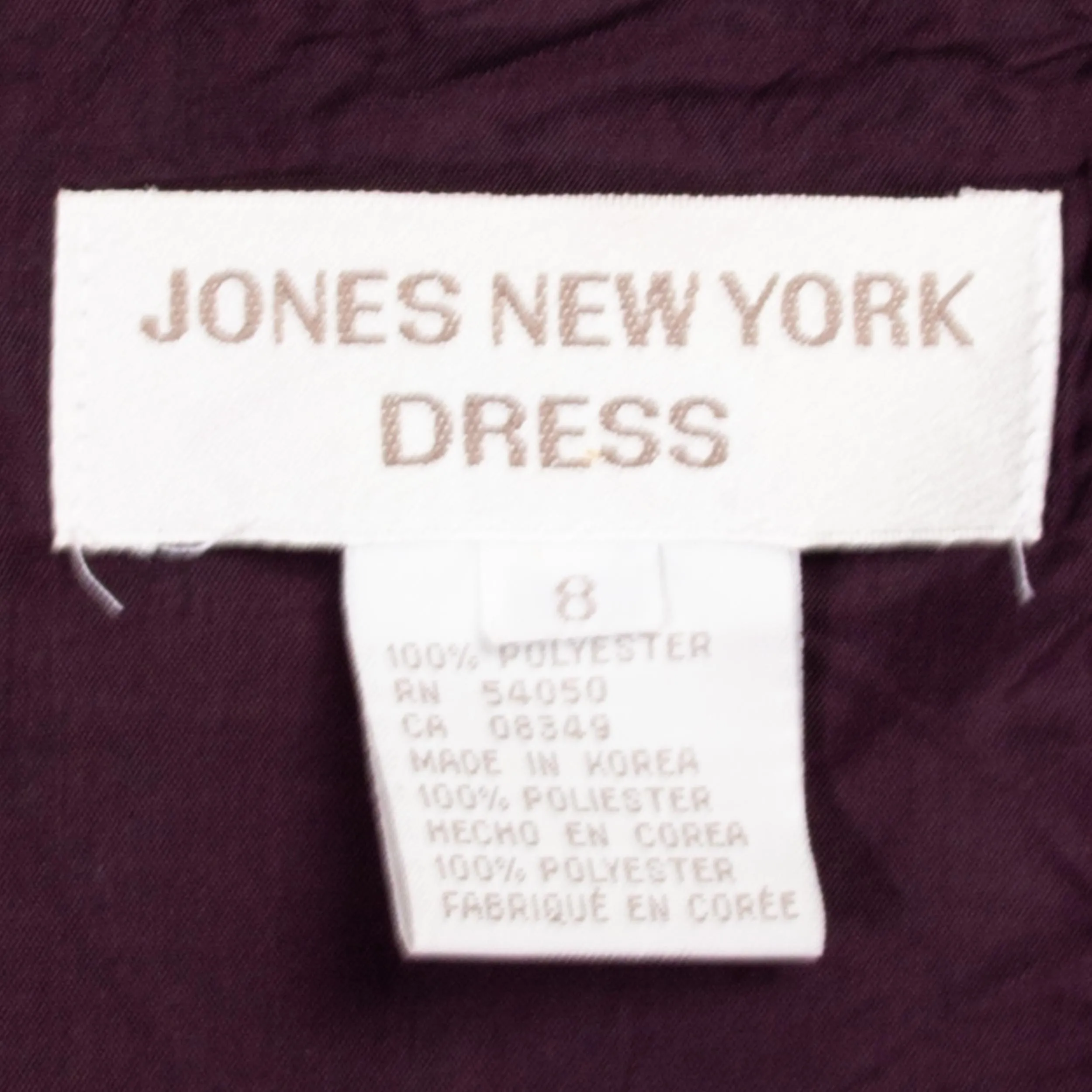 Medium 90s Plum Purple Mini Cocktail Dress Size 8