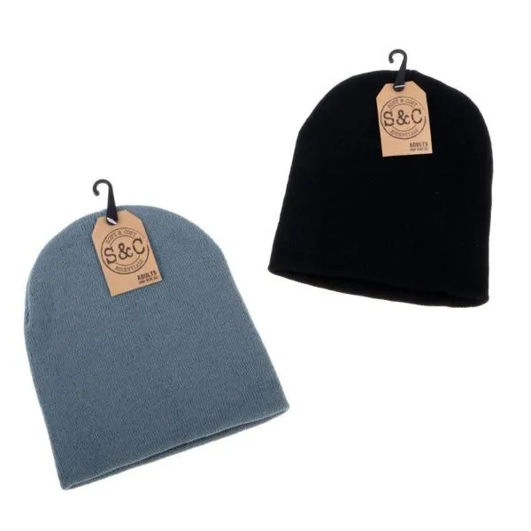 Men Basic Knitted Beanie