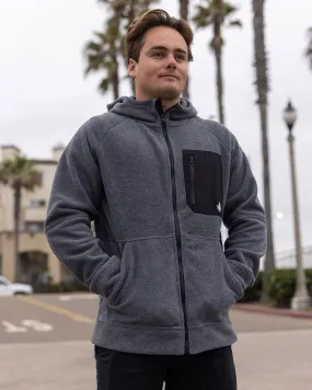 Men's Dyno Polar Fleece Jacket - Charcoal