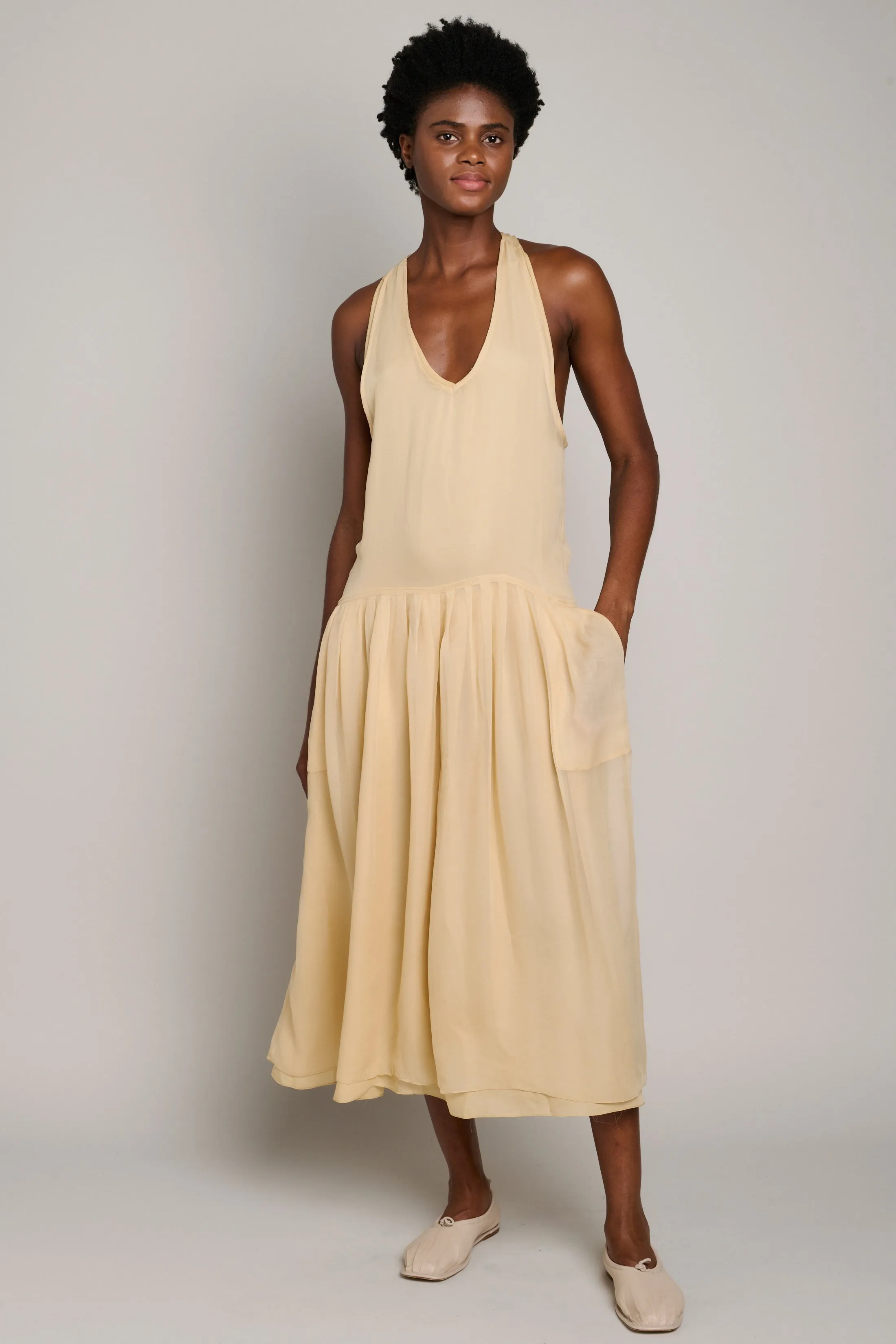Mina Drop Waist Tank Dress