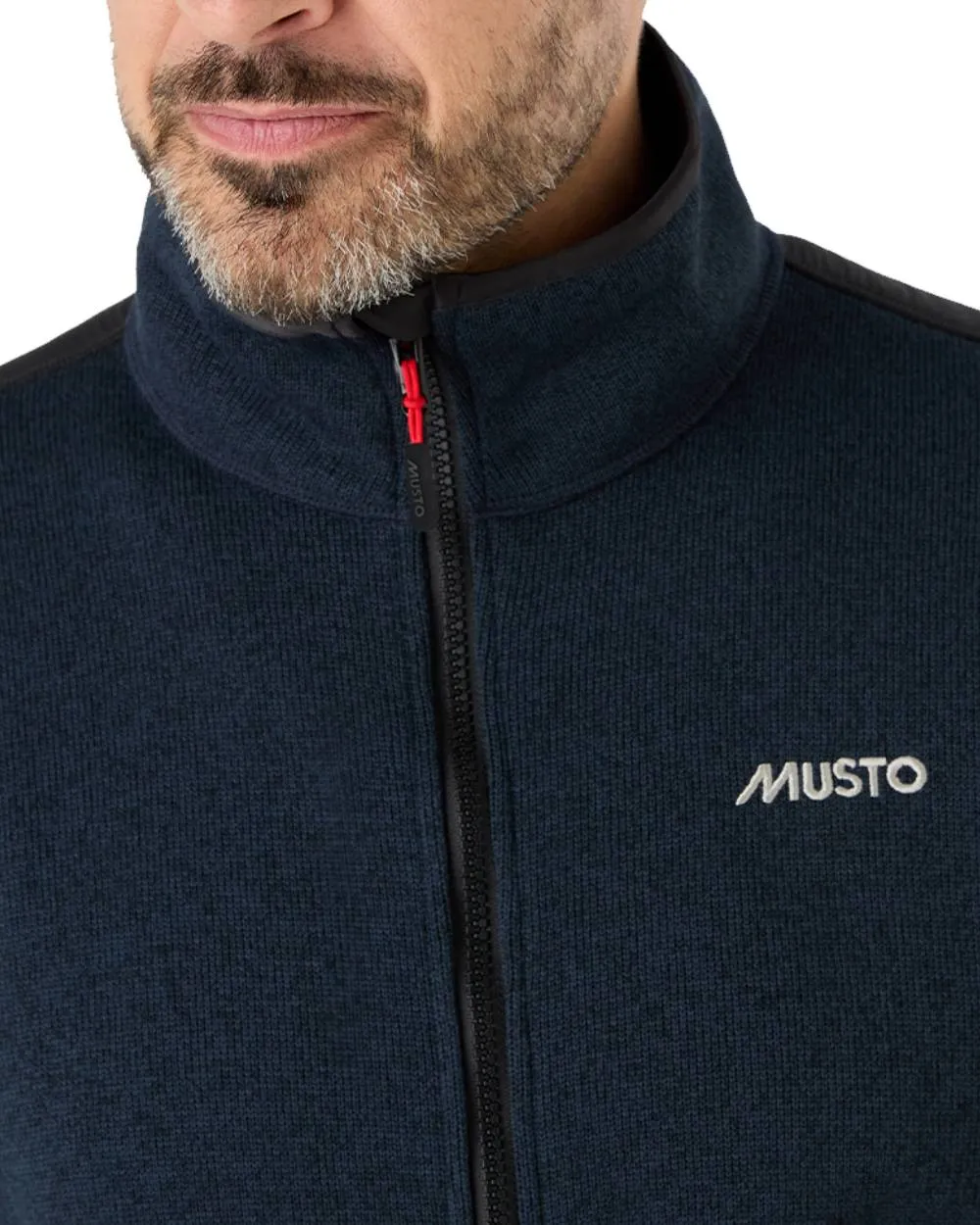 Musto Mens Knitted Fleece