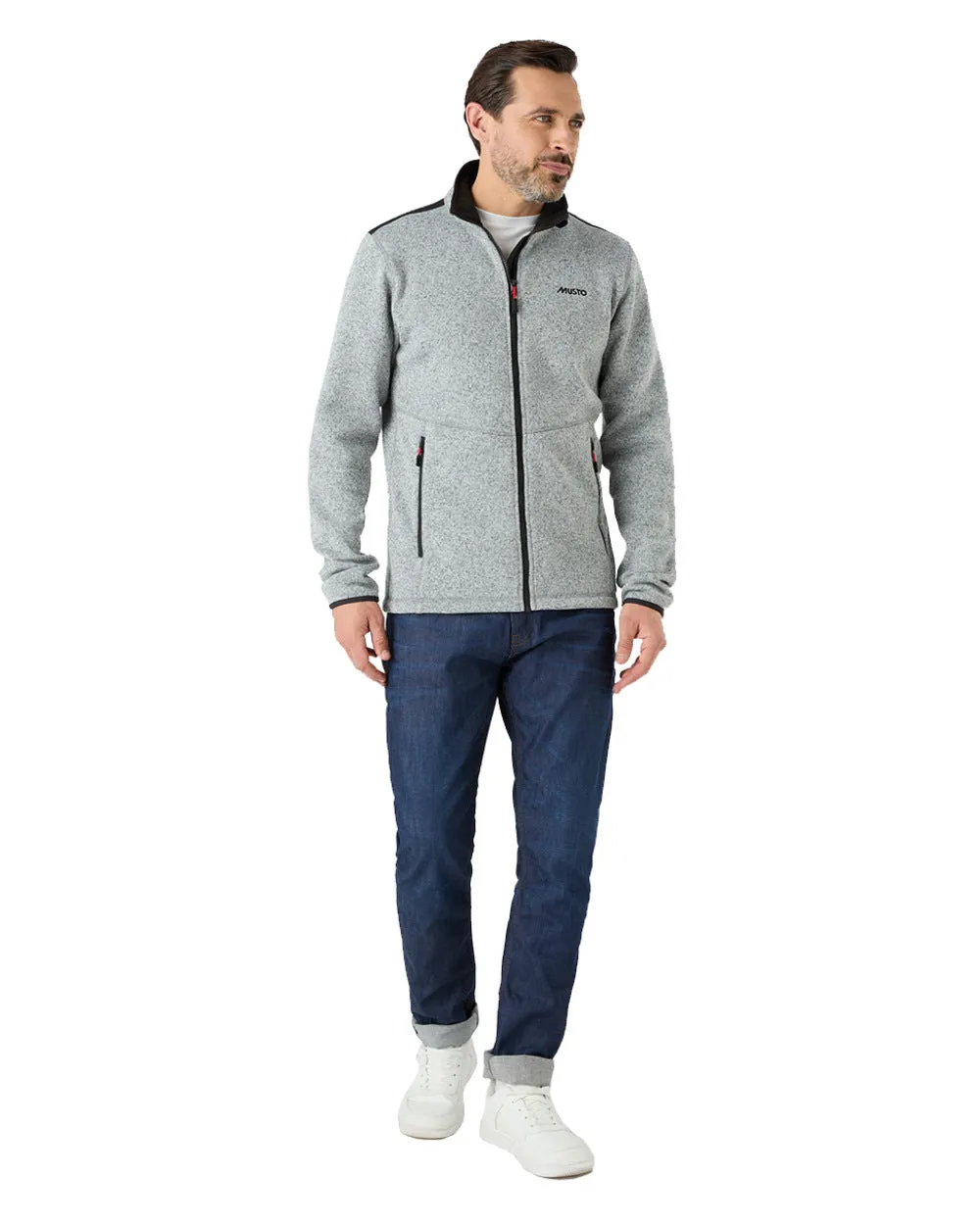 Musto Mens Knitted Fleece