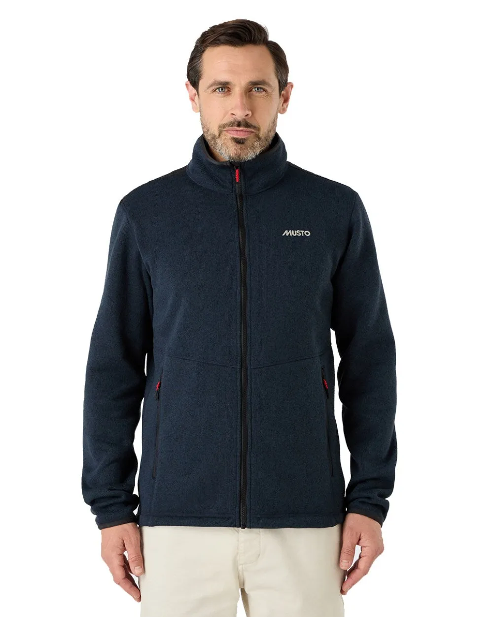 Musto Mens Knitted Fleece