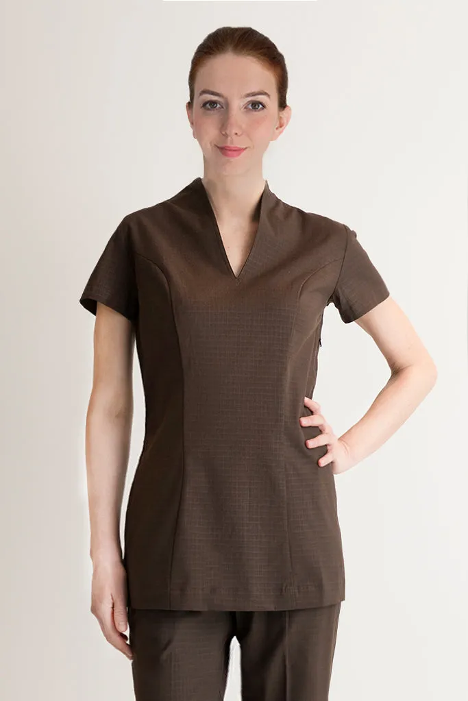 Opeia Spa Tunic Brown