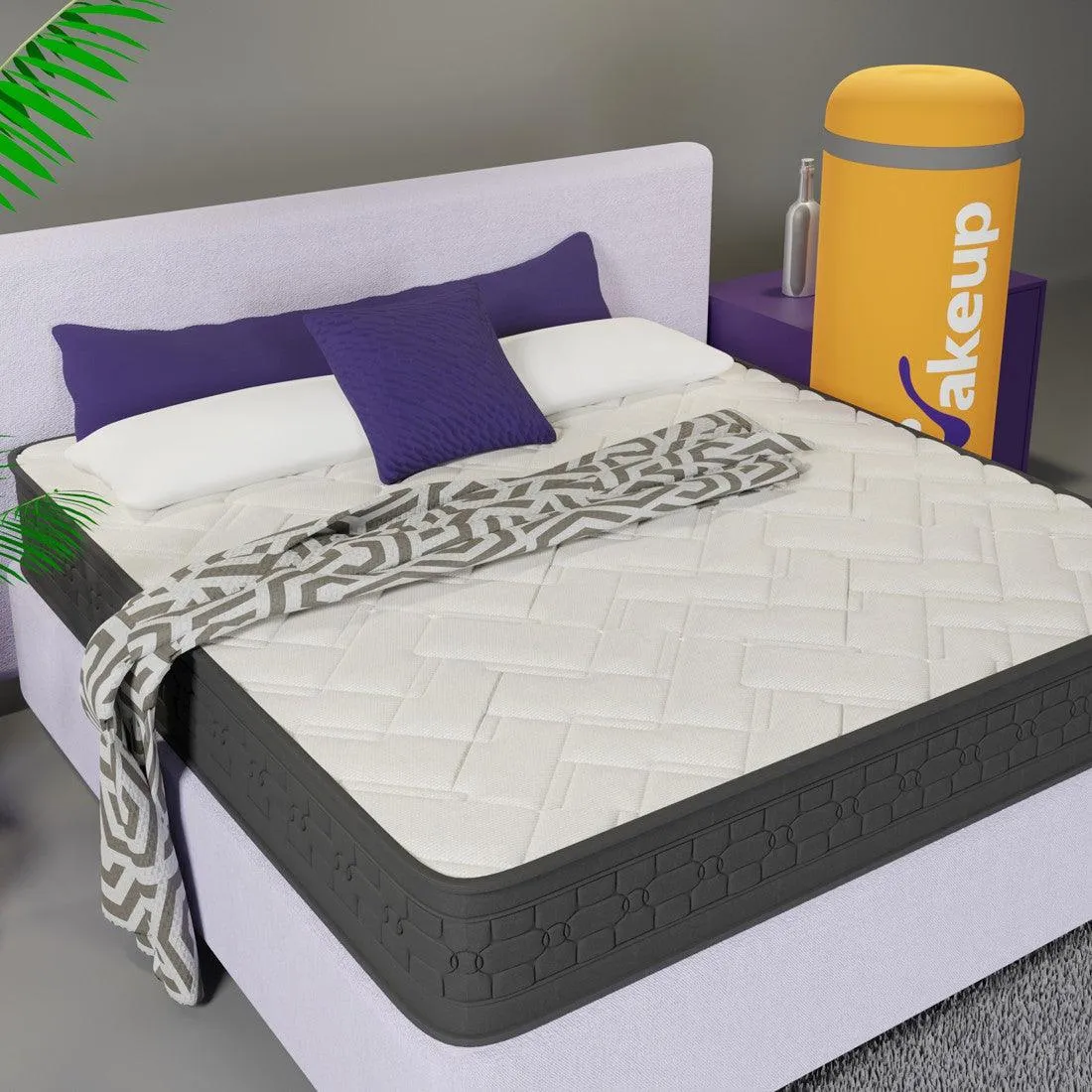 Ortho10 inch Hybrid Memory Foam Pocket Spring Mattress
