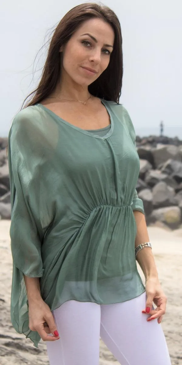 Paolita Bat-Wing Blouse