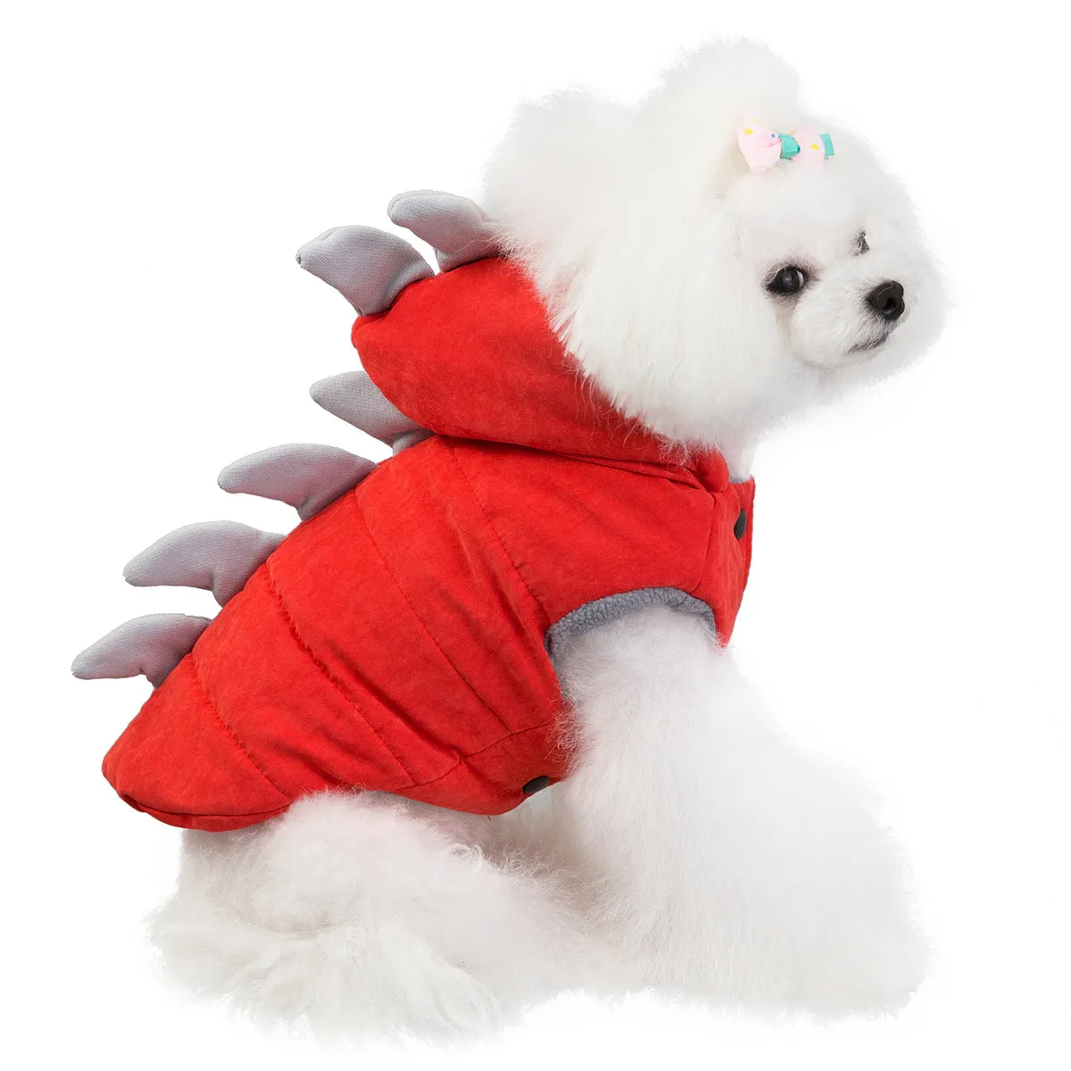 Pet / Dog Adorable Dog Puffer Coat with Scales on top