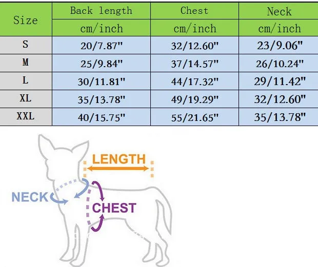 Pet Winter Overcoat (S-XXL)