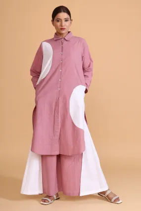 Pink Half Semi Circle Tunic