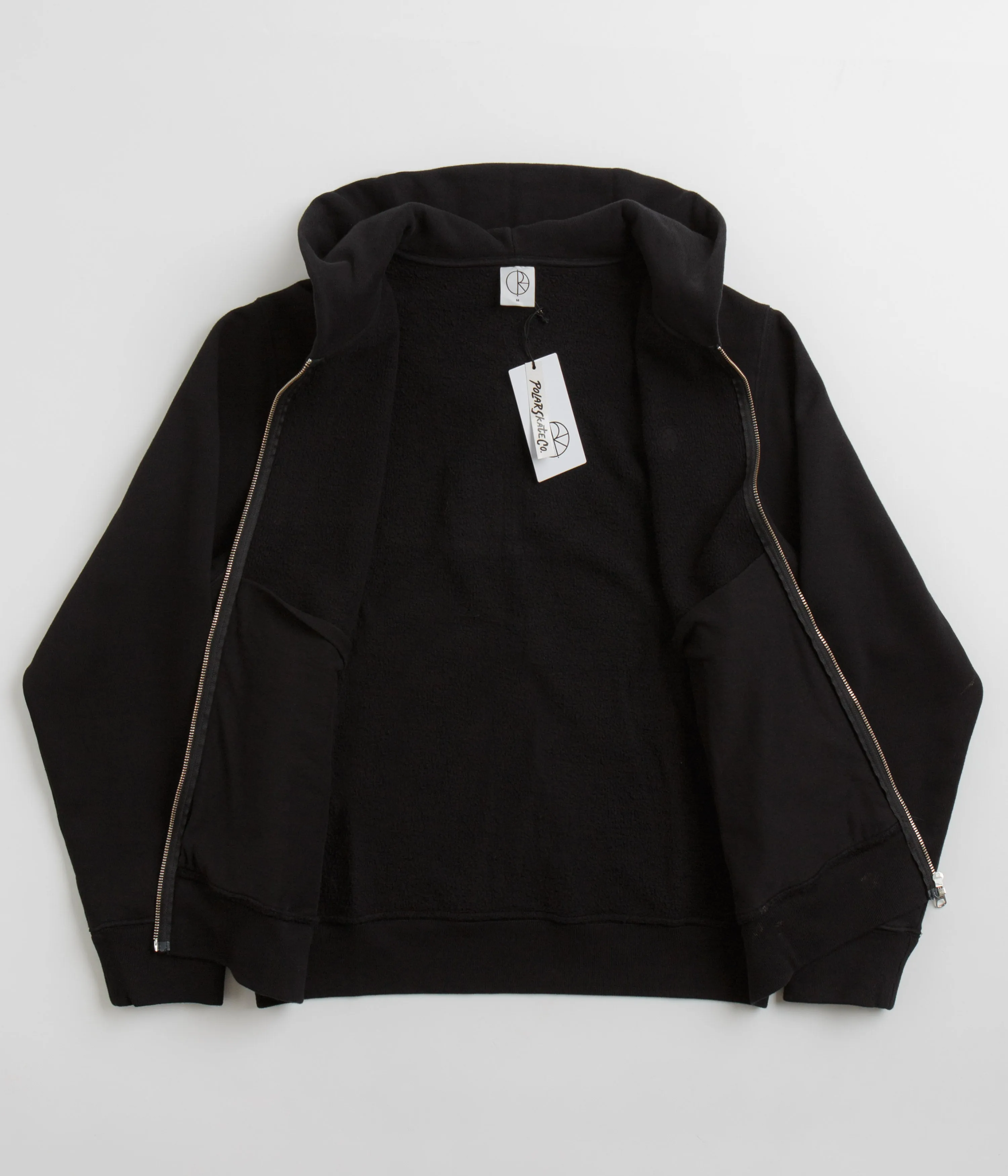 Polar Ed Zip Hoodie - Black