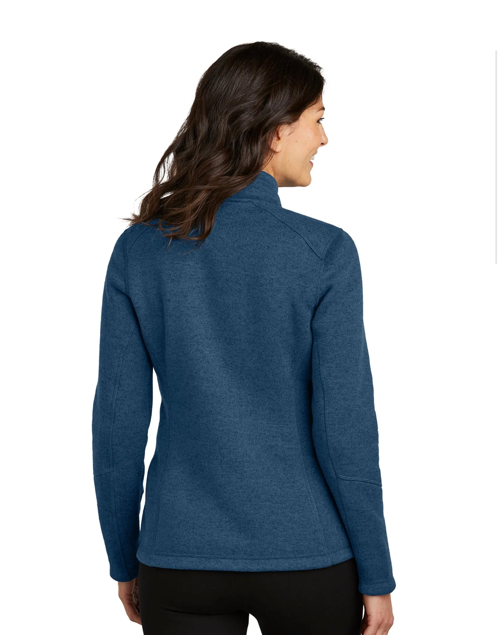 Port Authority® Ladies Arc Sweater Fleece Jacket