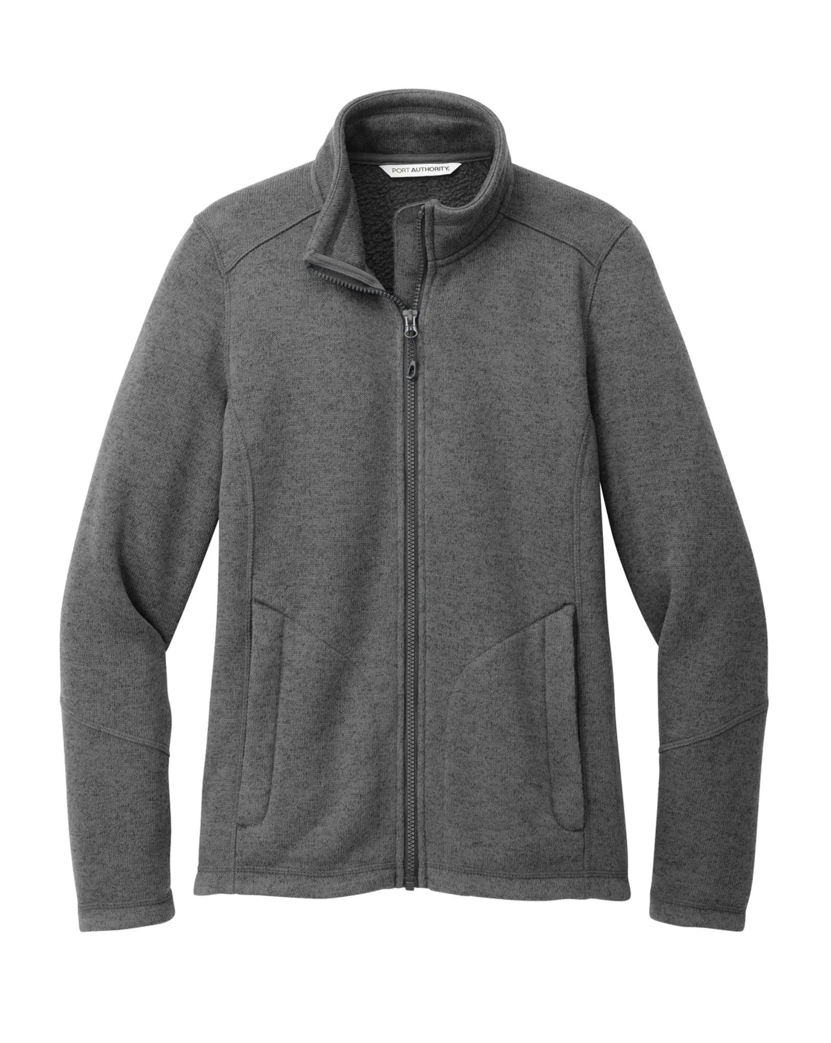 Port Authority® Ladies Arc Sweater Fleece Jacket