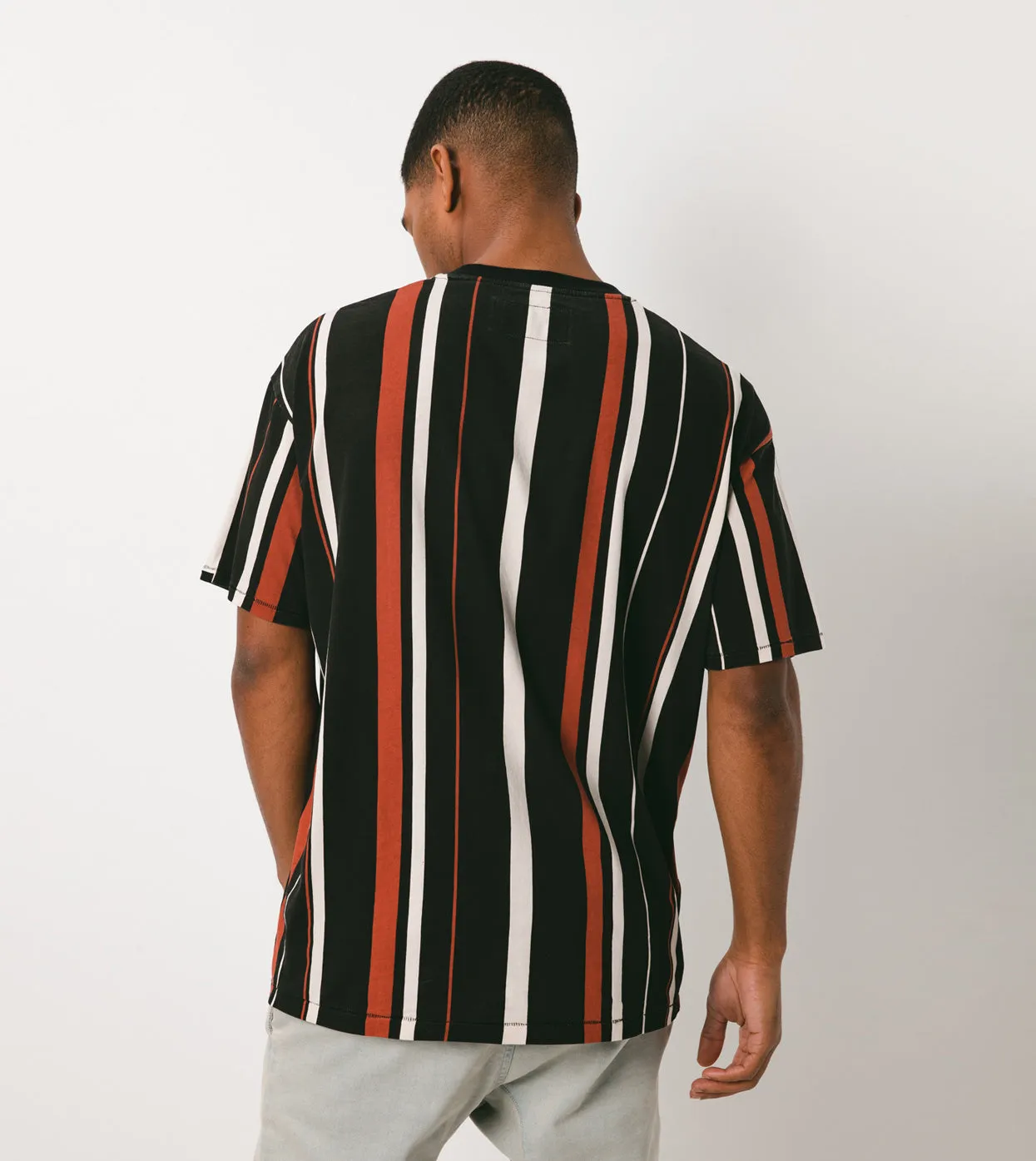Princ Box Tee Black Multi