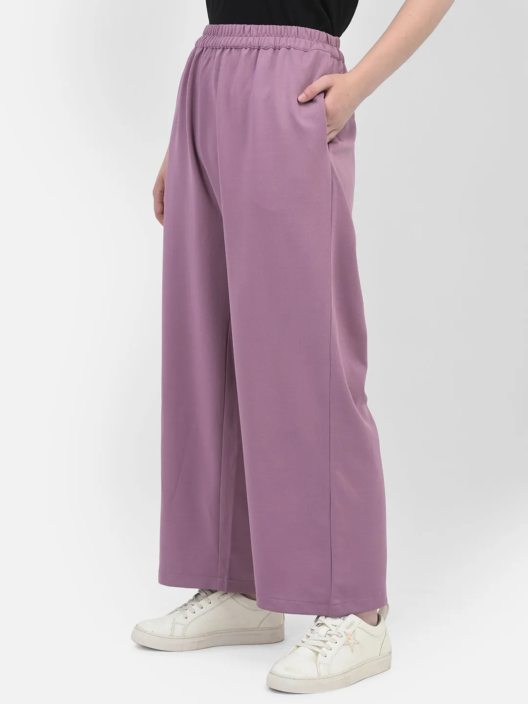 Purple Culottes