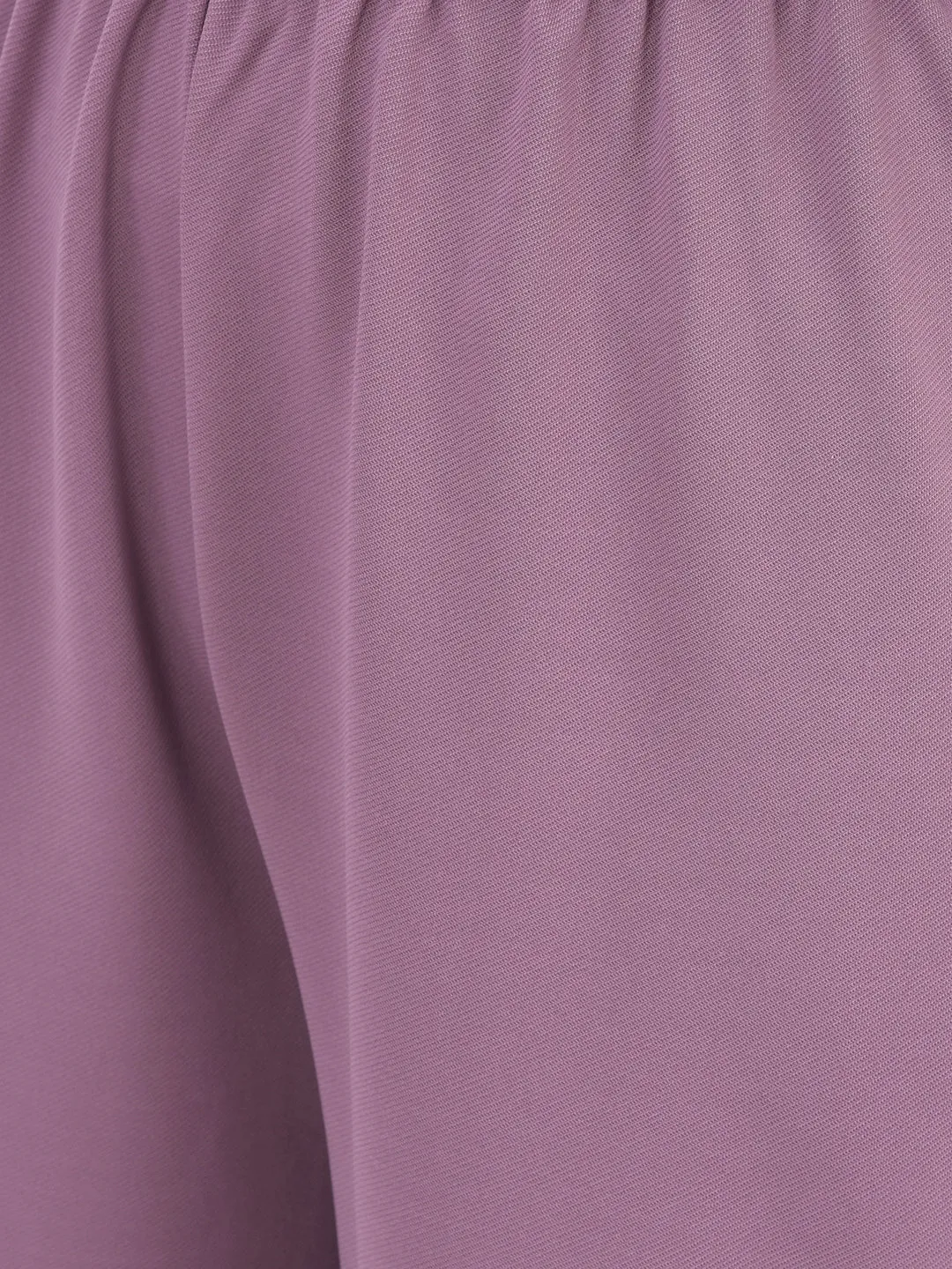 Purple Culottes