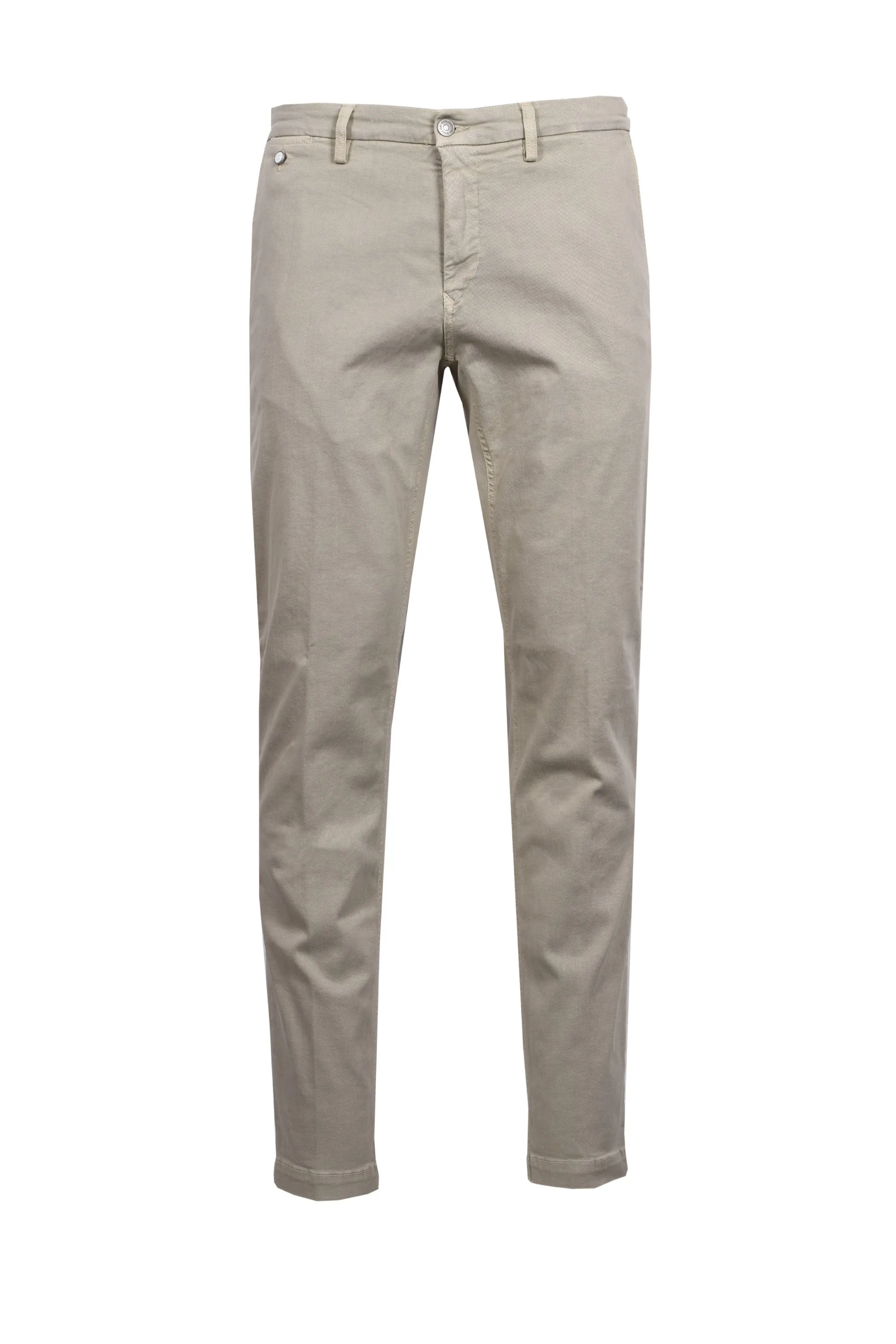 Replay Cotton Trouser Stone