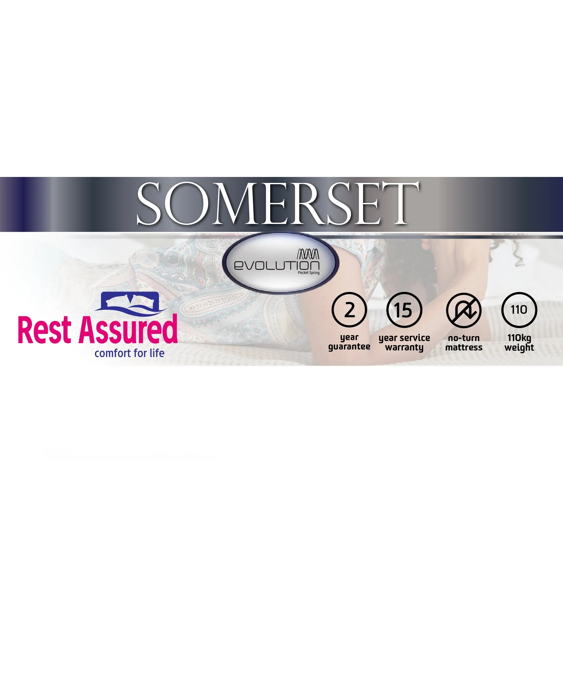 Rest Assured Somerset Bed Single