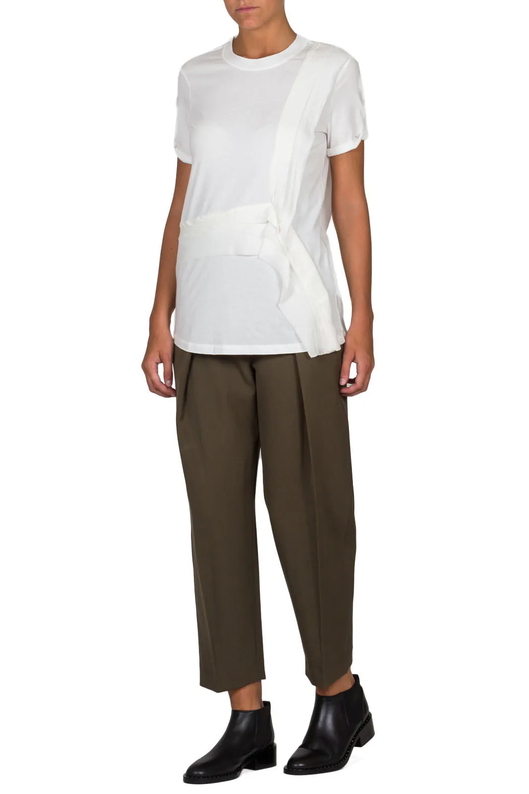 Ribbon Trim T-Shirt