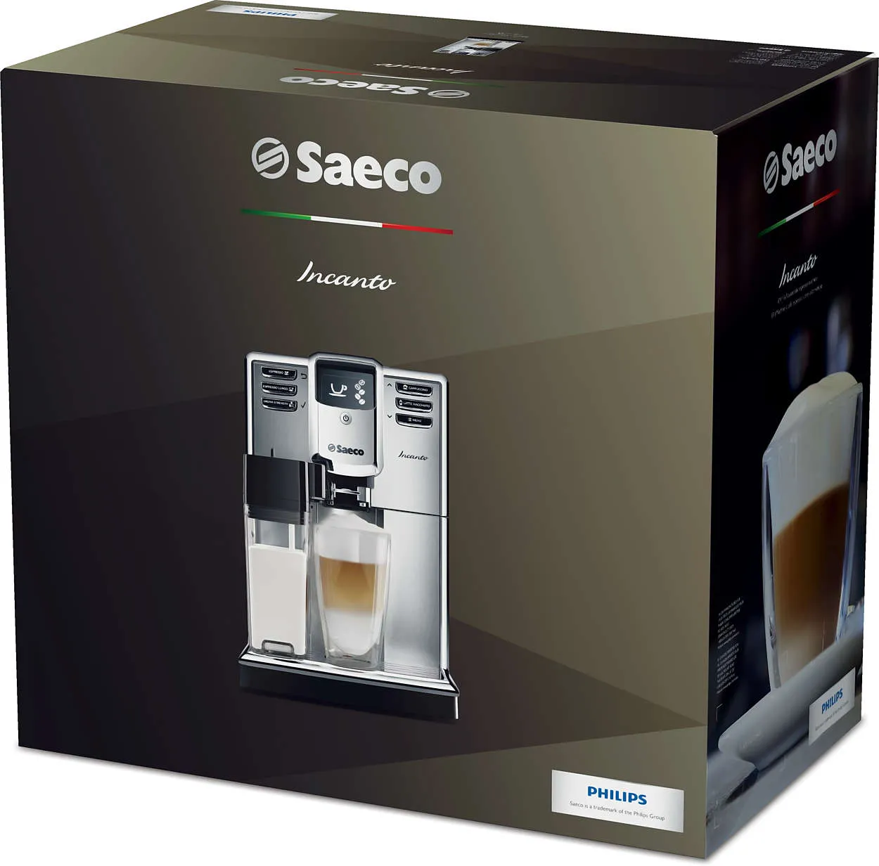 Saeco Incanto Carafe Super Automatic Stainless Steel HD8917/48