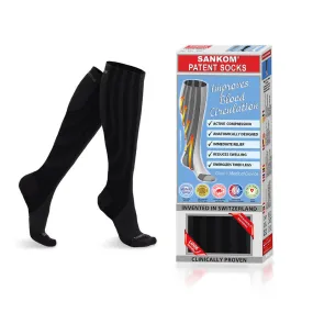 Sankom - Patent Active Compression Socks, Black