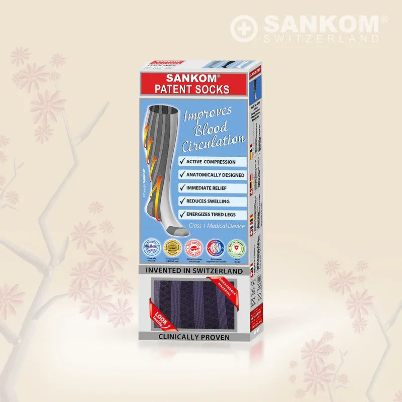 Sankom - Patent Active Compression Socks, Grey