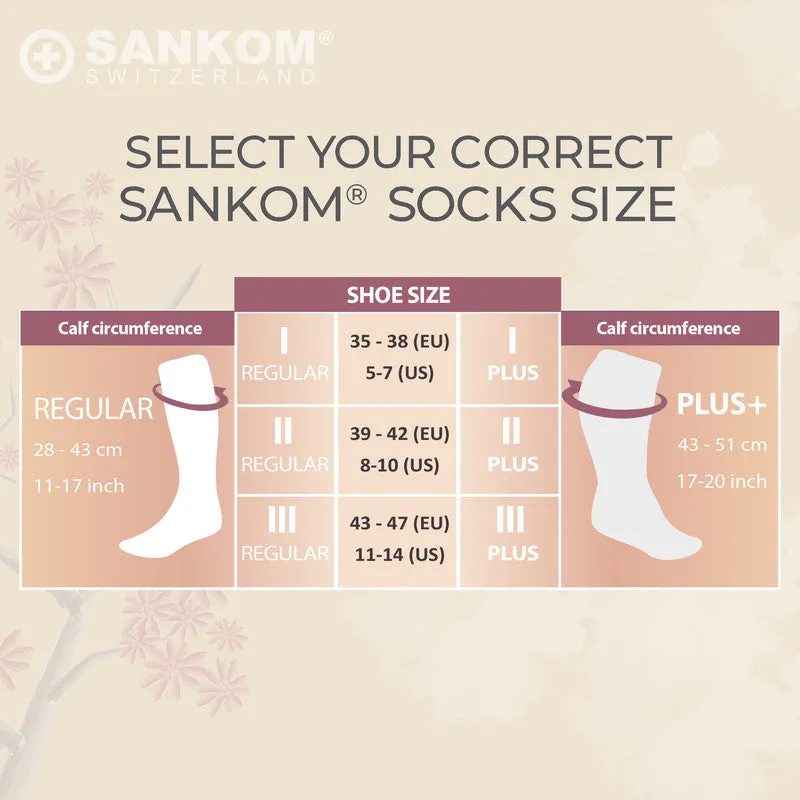 Sankom - Patent Active Compression Socks, Grey