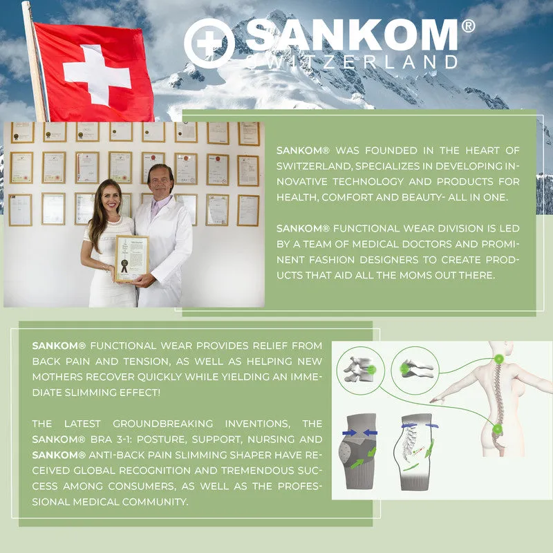Sankom - Patent Bamboo Shaper, Grey