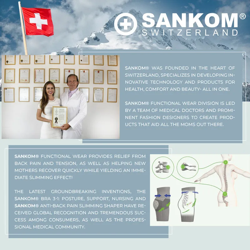 Sankom - Patent Bamboo Shaper, Grey
