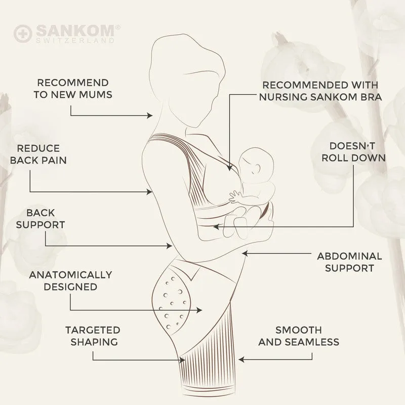 Sankom - Patent Organic Cotton Shaper, Ivory