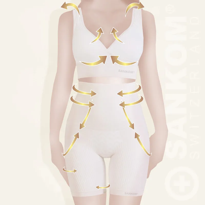 Sankom - Patent Organic Cotton Shaper, Ivory