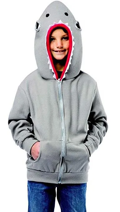 Shark Kids Costume Hoodie 7-10
