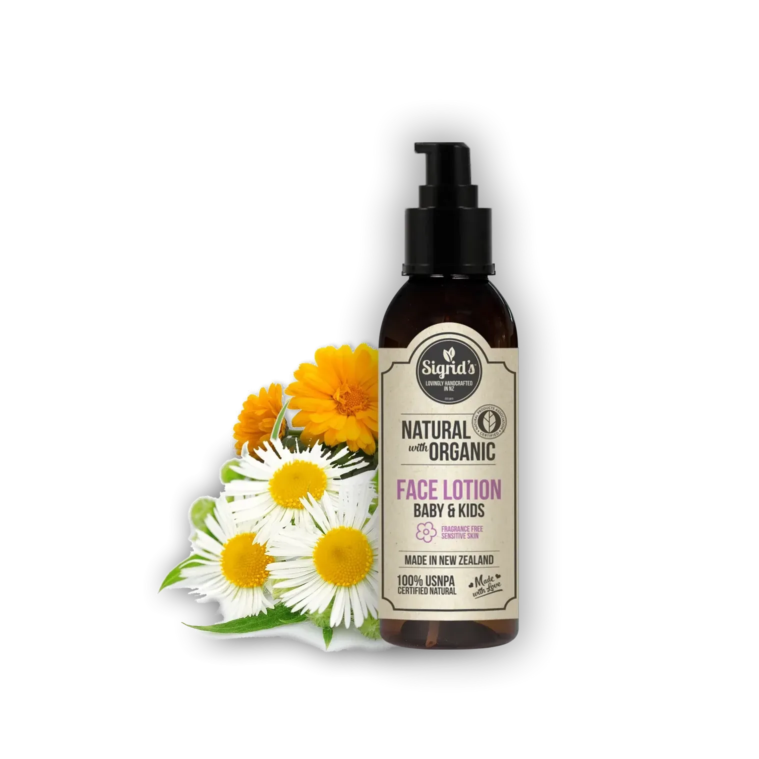 Sigrids Kids Face Lotion Baby & Kids (125ml)
