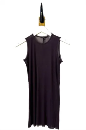 Sleeveless Pinot Silk Tulle Tank