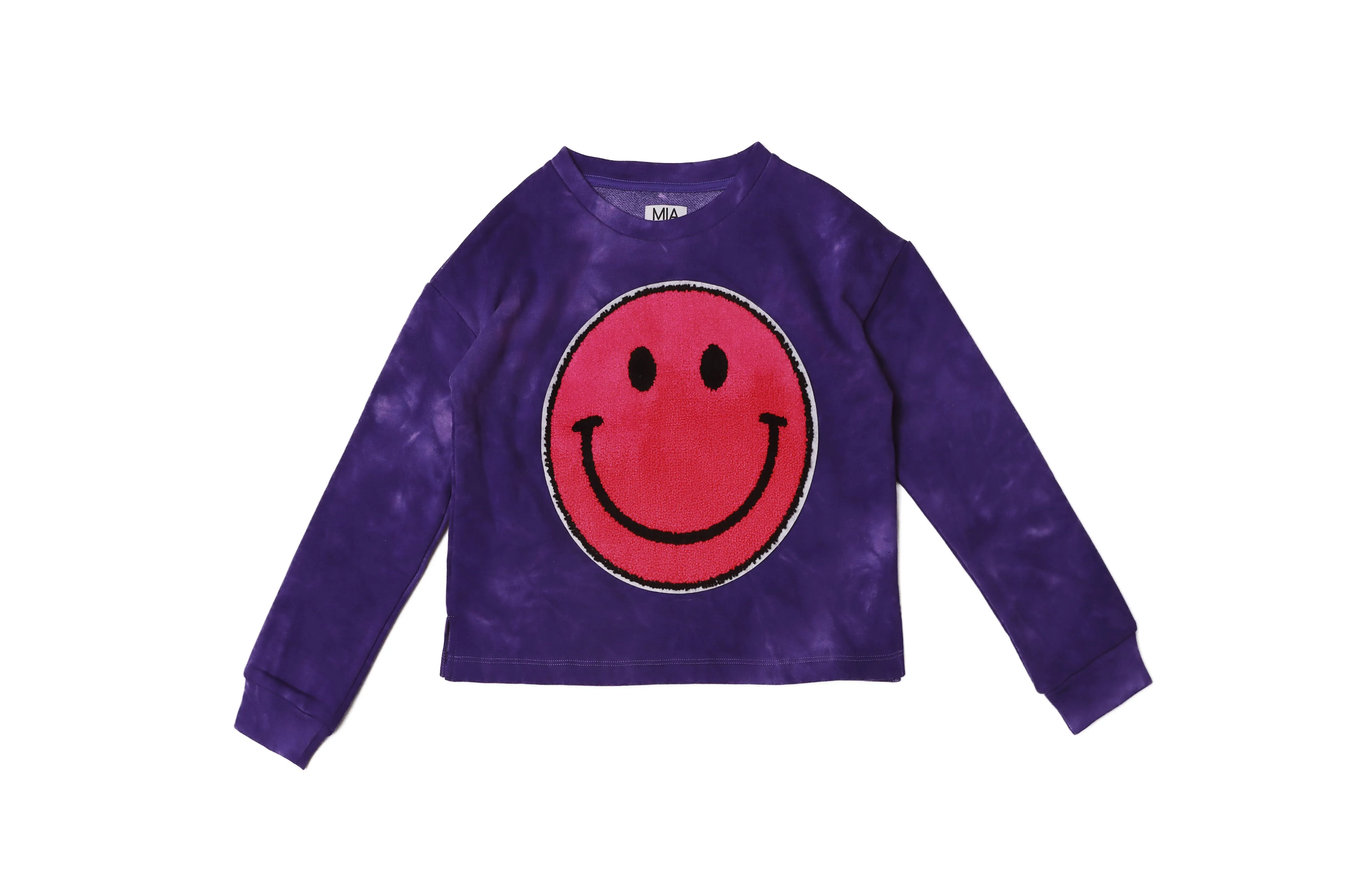 Smile Purple Sweatshirt