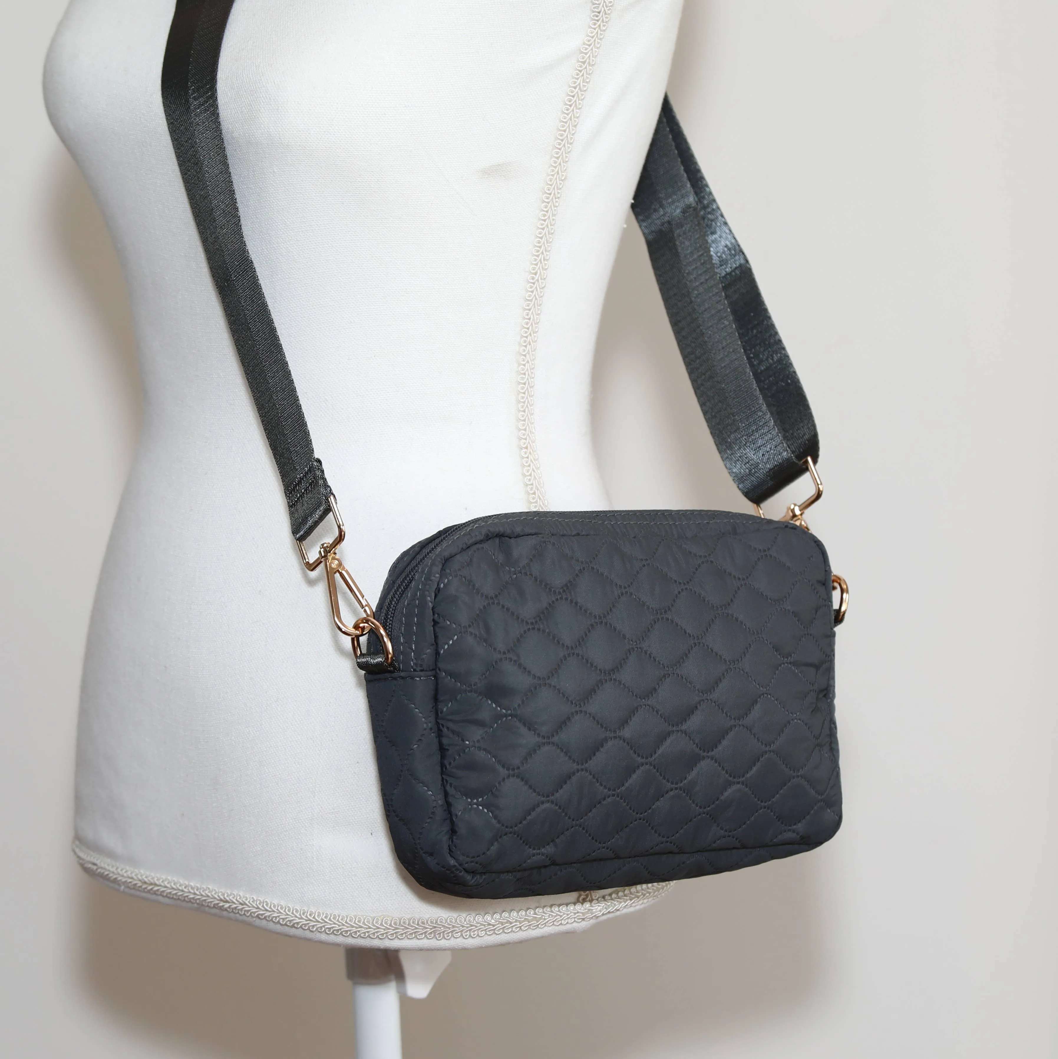 Sophie Quilted Crossbody Bag