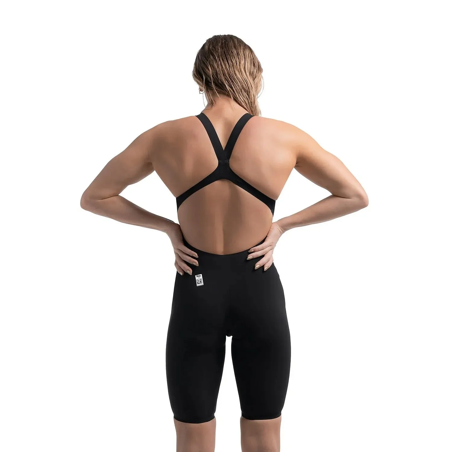 Speedo Women's Fastskin LZR Pure Valor 2.0 Open Back Swim Kneeskin
