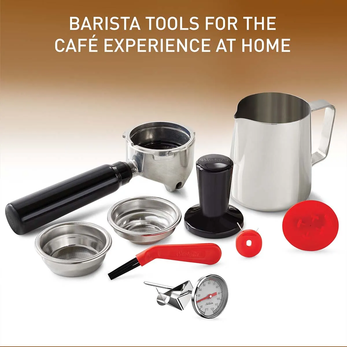 Sunbeam Barista Plus Espresso Machine Silver EMM5400SS