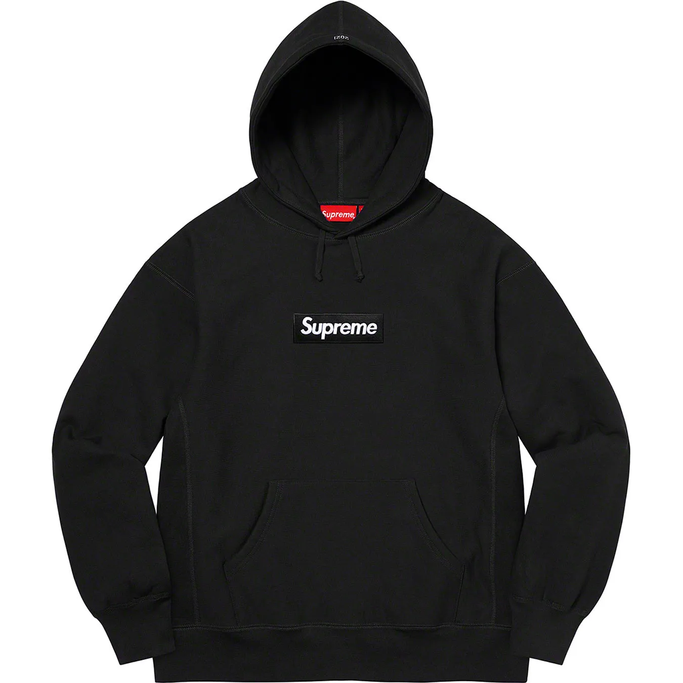 Supreme Box Logo Hooded Sweatshirt Black