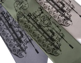 Tanked Microfiber Necktie