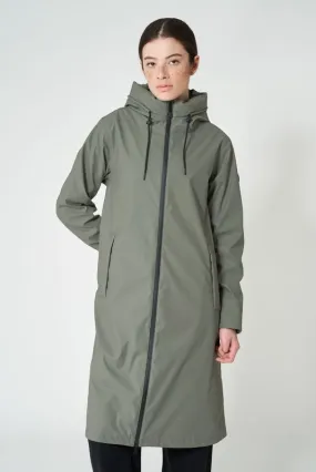Tanta Neige Coat-Mulled Basil