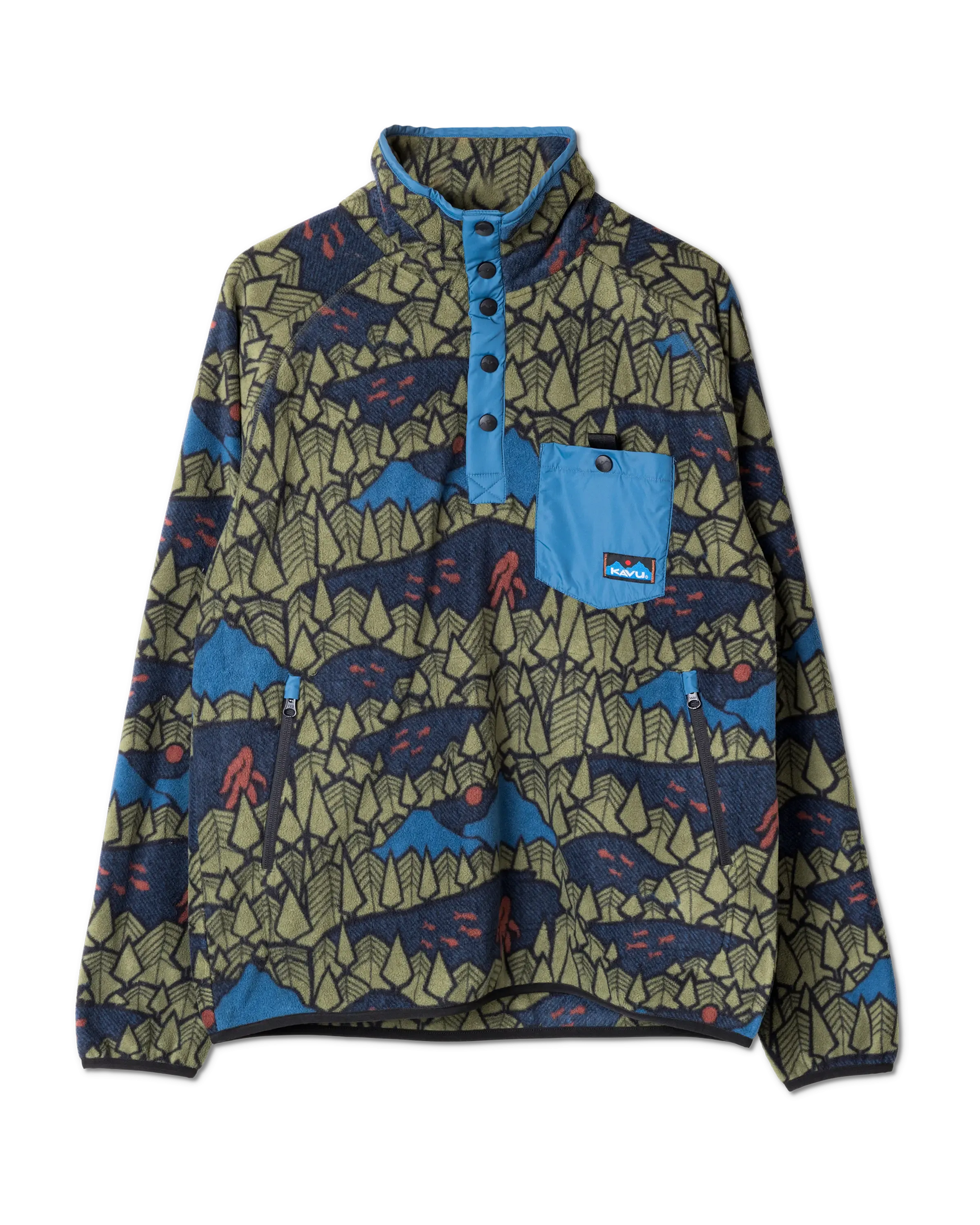 Teannaway Fleece Jacket in Sasquatch Twilight
