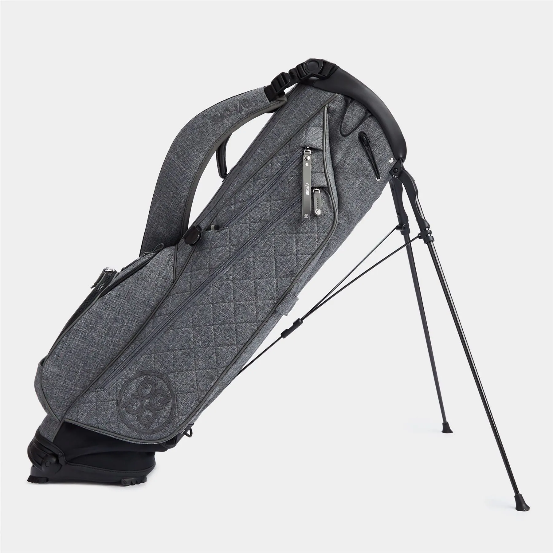 Tech Melange Daytona Plus Carry Golf Bag Heather Grey - AW24