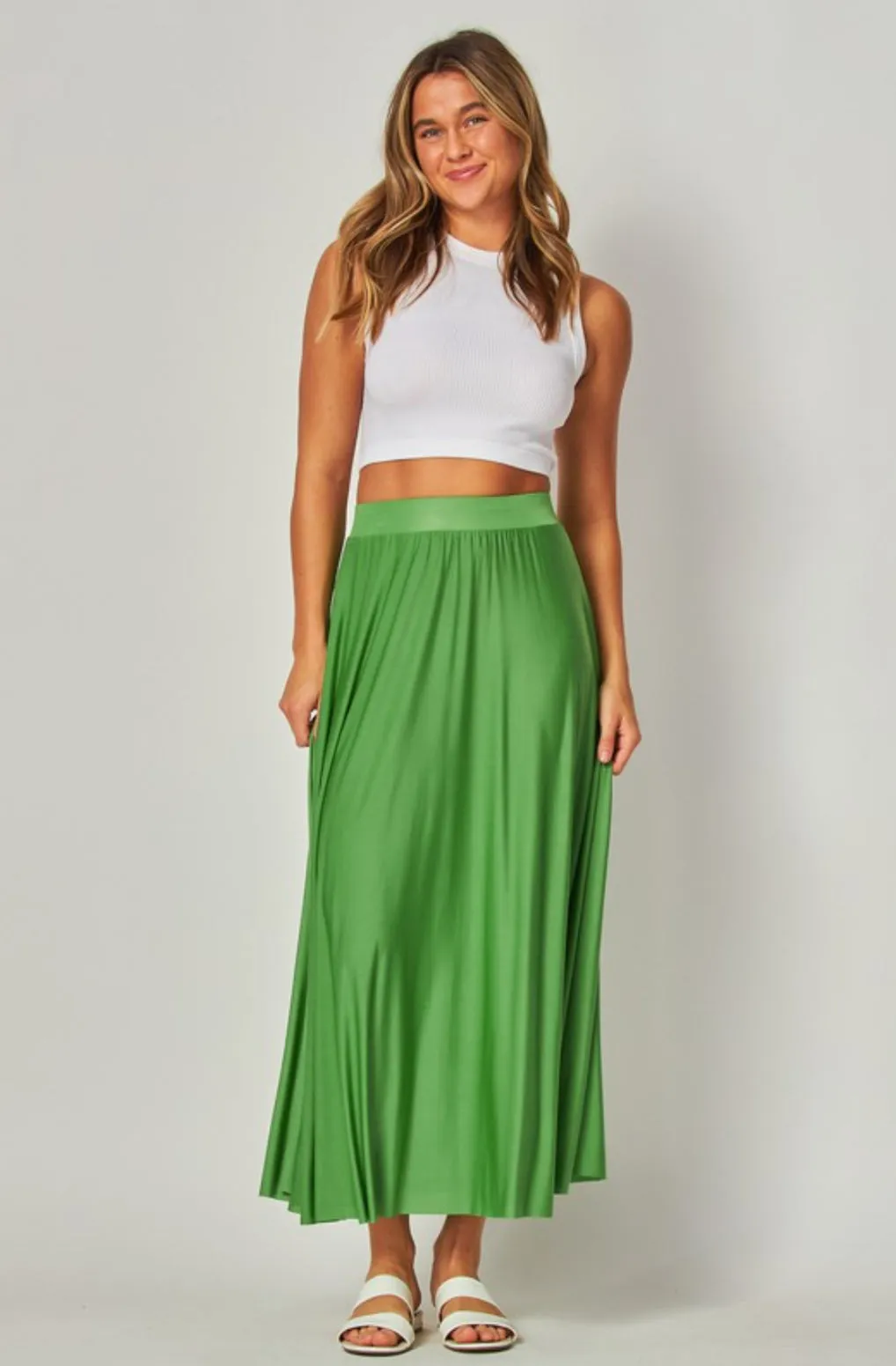 The Brookshire Green Skirt S-XL